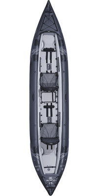 2024 Aquaglide Blackfoot Angler 160 Kayak inflable para 2 personas AG-K-BLF
